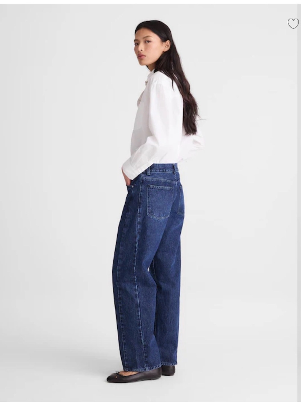 Madewell Petite Pieced Barrel-Leg Jeans - Picture 4 of 11